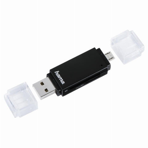 HAMA BASIC USB 2.0 OTG CARDREADER 181056 - Fotosound