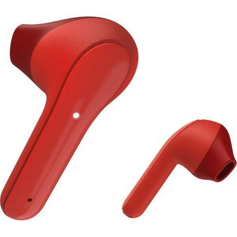 HAMA Essential Line Freedom Light Wireless Bluetooth Earbuds - Red - Fotosound Jersey LTD.