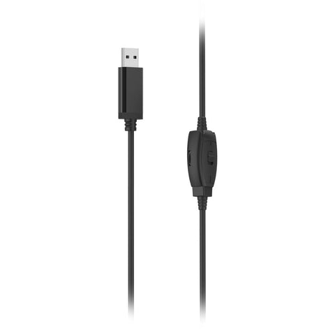 HAMA HS - USB250 Headset - Black - Fotosound Jersey LTD.