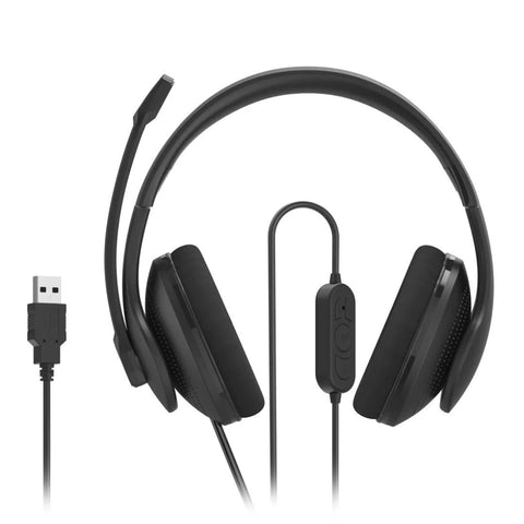 HAMA HS - USB300 V2 PC Office Stereo Headset - Fotosound Jersey LTD.