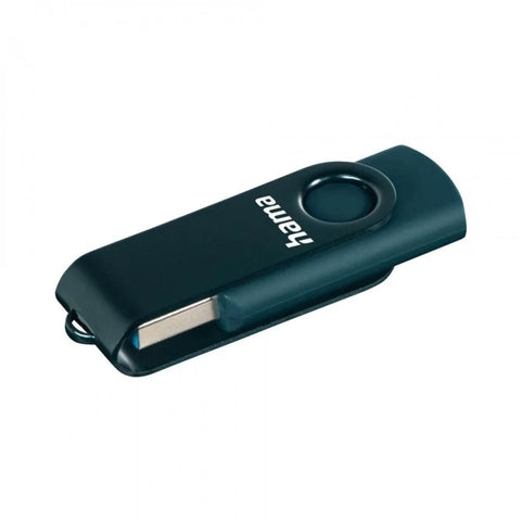 Hama Rotate USB Stick USB 3.0 90 MB/s Petrol Blue - 128GB - Fotosound Jersey LTD.