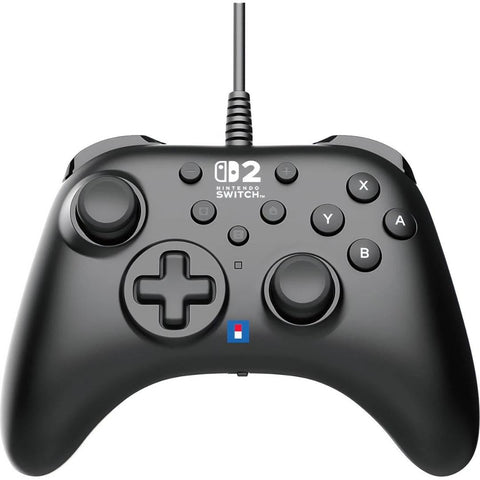 HORI HORIPAD Turbo Switch 2 Wired Controller - Black - Fotosound Jersey LTD.