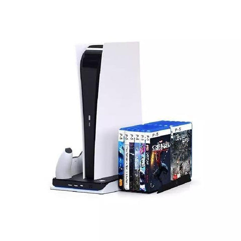 iMP DLX Cool and Charge Multi - Function Console Stand (PS5) - Fotosound Jersey LTD.