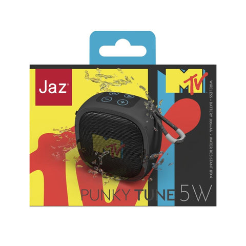 JAZ PUNKY TUNE MTV SPEAKER 5W BLACK TEJZSPEAKMTVK - Fotosound