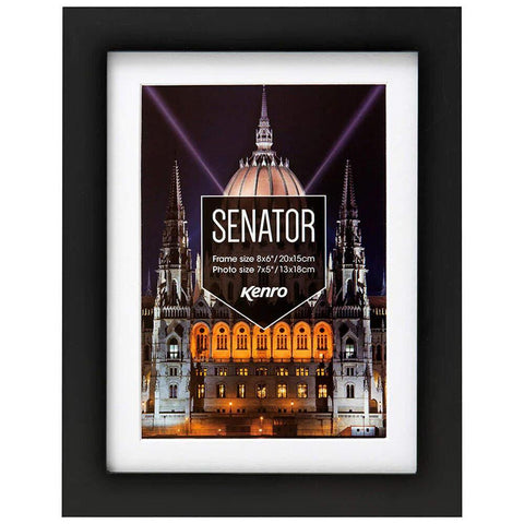 Kenro Senator A4 Frame with 9x6 Insert - Black - Fotosound