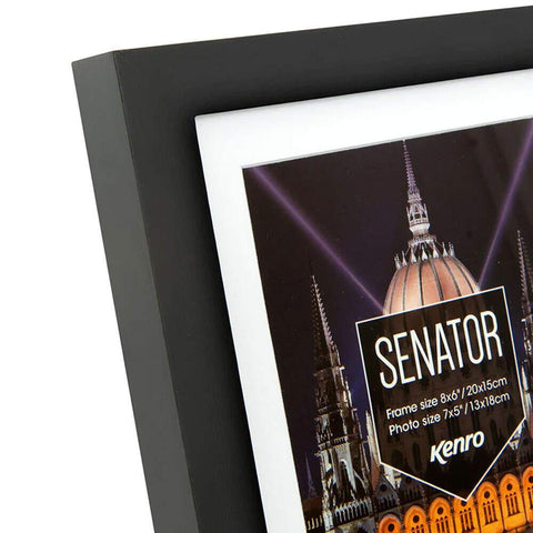 Kenro Senator A4 Frame with 9x6 Insert - Black - Fotosound Jersey LTD.