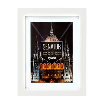 Kenro Senator10x12"Photo Frame - White - Fotosound