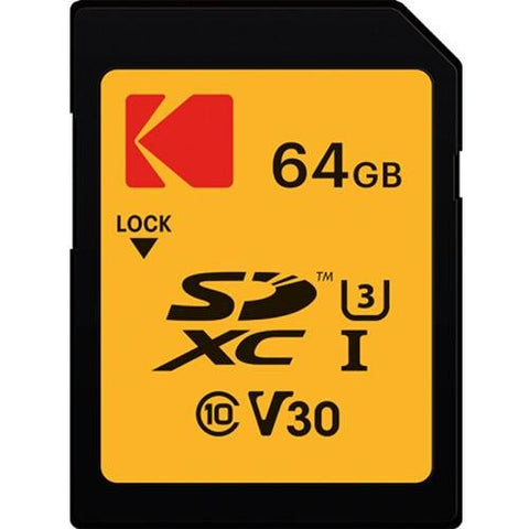 Kodak 64GB SD UHS-I U3 V30 Ultra - Fotosound