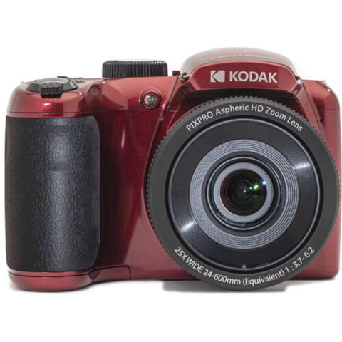 KODAK PIXPRO Astro Zoom AZ255 Bridge Camera - Red - Fotosound Jersey LTD.