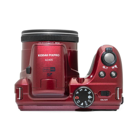 Kodak PIXPRO AZ405 Digital Bridge Camera - Red - Fotosound Jersey LTD.