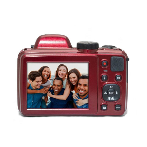 Kodak PIXPRO AZ405 Digital Bridge Camera - Red - Fotosound Jersey LTD.