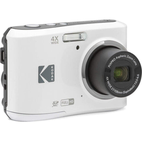 Kodak Pixpro FZ45 Digital Camera - White - Fotosound Jersey LTD.