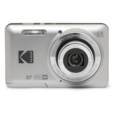 Kodak PIXPRO FZ55 Compact Digital Camera - Silver - Fotosound Jersey LTD.