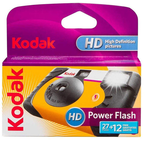 Kodak Power Flash HD Disposable Camera 27+12 Exp - Fotosound