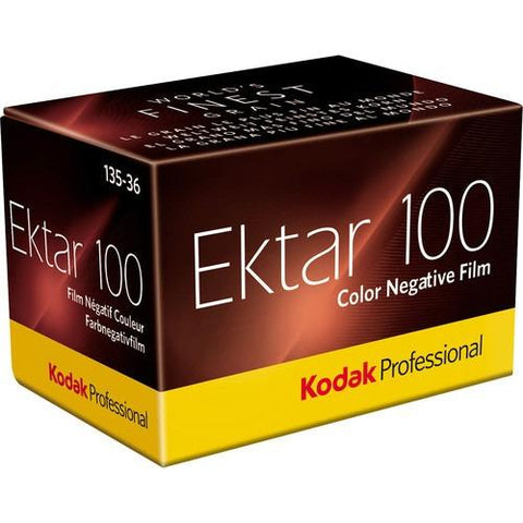 Kodak Professional Ektar 100 Color Negative Film (35mm Roll Film, 36 Exposures) - Fotosound Jersey LTD.