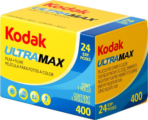 Kodak UltraMax 400 35mm Film (24 Exposure) - Fotosound Jersey LTD.