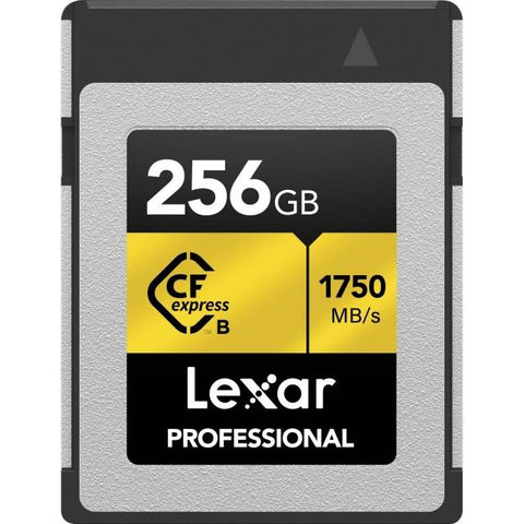 Lexar 128gb CFexpress Type B Gold R1750/W1500MB/s - Fotosound Jersey LTD.