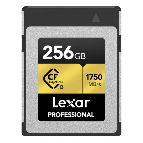 Lexar 256gb CFexpress Type B Gold R1750/W1500MB/s - Fotosound Jersey LTD.