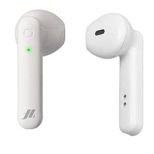 Music Hero KOMBO True Wireless Earbuds with LCD Case - White - Fotosound Jersey LTD.