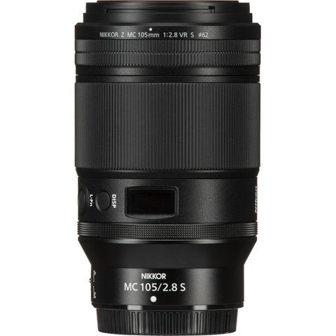 Nikon NIKKOR Z MC 105mm f/2.8 VR S Lens - Fotosound Jersey LTD.