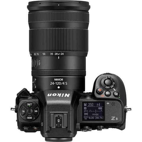 Nikon Z8 Digital Mirrorless Camera with 24-120mm f4 Lens - Fotosound Jersey LTD.