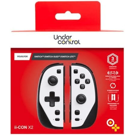 Nintedo Switch Controller White and Black - Fotosound Jersey LTD.