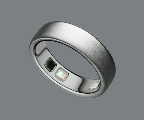 OURA RING 5 BRUSHED SILVER - Fotosound