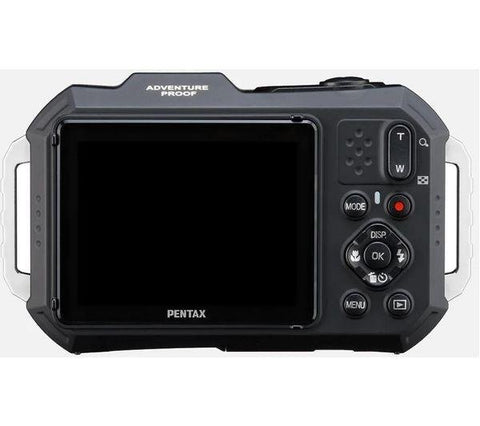 Pentax WG-1000 Camera Olive 16MP 4xZoom 2.7LCD FHD Wtprf 15m - Fotosound