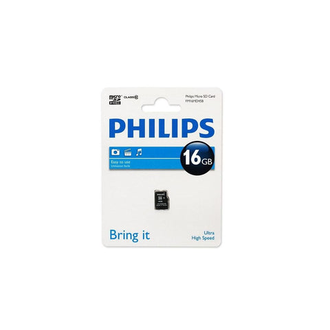 Philips SDHC Memory Card Class 10 UHS-I 16GB - Fotosound