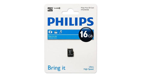Philips SDHC Memory Card Class 10 UHS-I 16GB - Fotosound