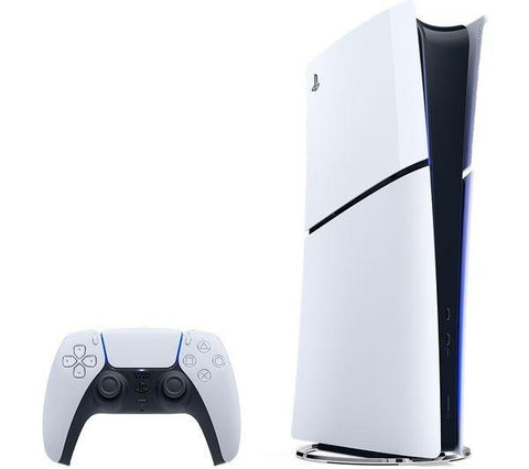 PlayStation 5 Digital Edition (Model Group – Slim) Black / White - Fotosound Jersey LTD.