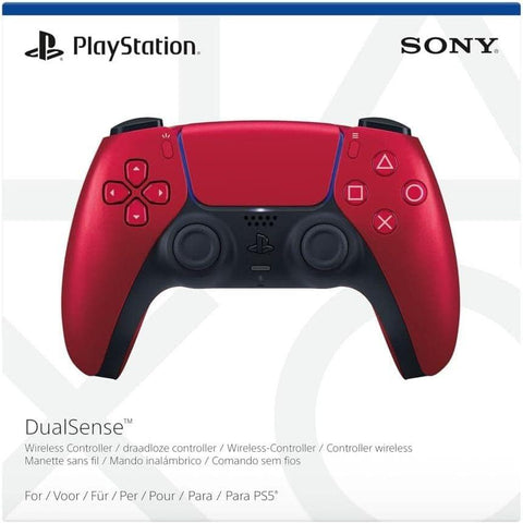 PLAYSTATION PS5 DualSense Wireless Controller - Volcanic Red - Fotosound Jersey LTD.