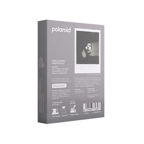 Polaroid Originals i-Type B&W 8 Instant Photos 141085 - Fotosound Jersey LTD.
