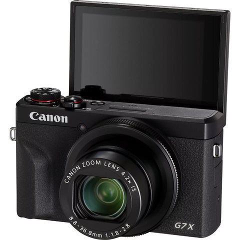 PowerShot G7 X Mark III Compact Camera, Black - Fotosound Jersey LTD.