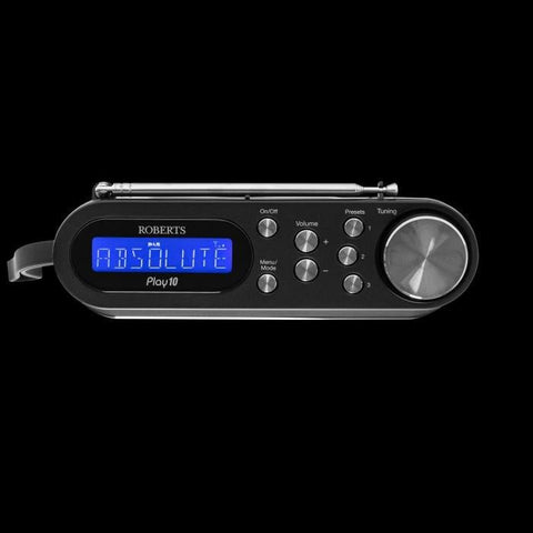 Roberts Radio PLAY10 Wireless Radio - Black - Fotosound Jersey LTD.