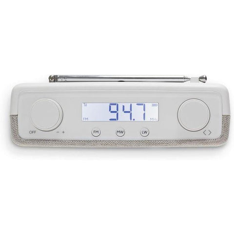 Roberts Radio PLAYFMW Radio - White - Fotosound Jersey LTD.