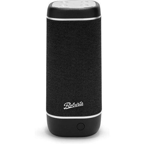 Roberts Radio REUNIONBK Portable Bt Speaker, Ixp7 Waterproof, 18 Hours Of Playtime - Black Black - Fotosound Jersey LTD.