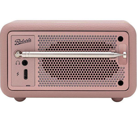 ROBERTS Revival Petite 2 DAB+/FM Retro Bluetooth Radio - Dusky Pink - Fotosound Jersey LTD.