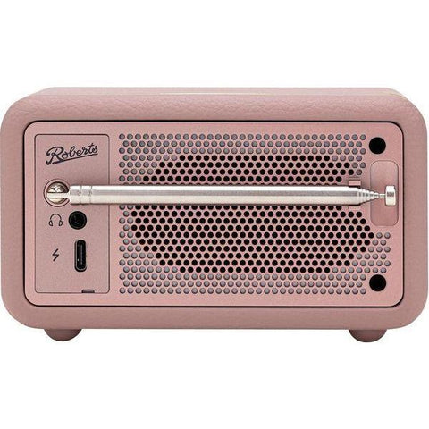 ROBERTS Revival Petite 2 DAB+/FM Retro Bluetooth Radio - Dusky Pink - Fotosound