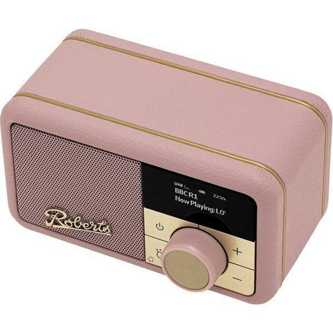 ROBERTS Revival Petite 2 DAB+/FM Retro Bluetooth Radio - Dusky Pink - Fotosound