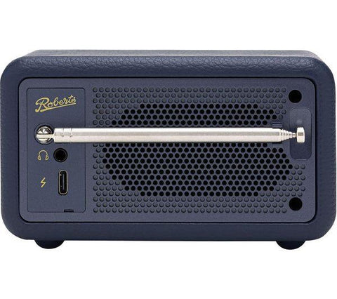 ROBERTS Revival Petite 2 DAB+/FM Retro Bluetooth Radio - Midnight Blue - Fotosound Jersey LTD.