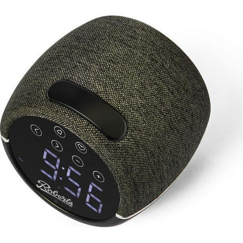 ROBERTS Zen FM Clock Radio - Black - Fotosound Jersey LTD.