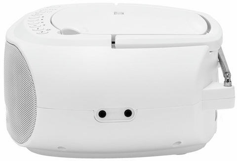Roberts Zoombox 4 DAB+/FM CD Bluetooth Boombox - White - Fotosound Jersey LTD.