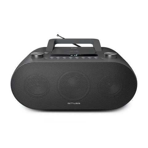 Roberts Zoombox FM/AM CD Boombox - Black - Fotosound