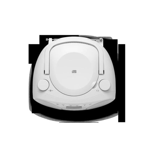 Roberts Zoombox FM/AM CD Boombox - White - Fotosound Jersey LTD.