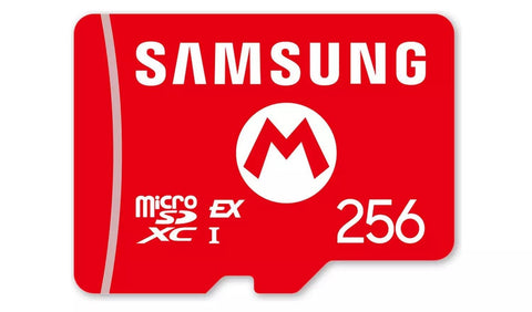 Samsung 256GB microSD Express Card for Nintendo Switch 2 - Fotosound Jersey LTD.