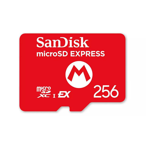 SanDisk 256GB microSD Express Card for Nintendo Switch 2 - Fotosound Jersey LTD.