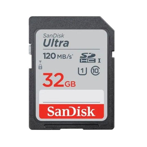 Sandisk 32GB SDHC 120MB/s Memory Card - Fotosound