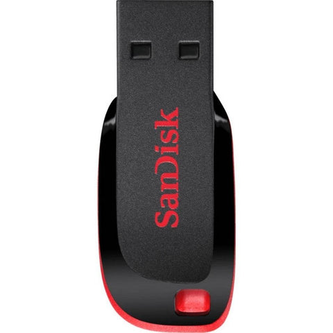 SanDisk Cruzer Blade USB 2.0 Flash Drive - 64GB - Fotosound Jersey LTD.