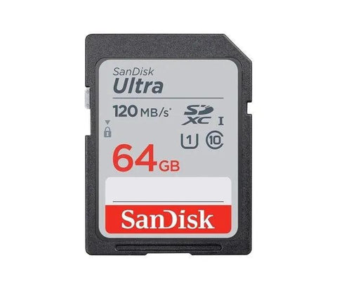 SanDisk Ultra 64GB SDXC Memory Card - Fotosound Jersey LTD.